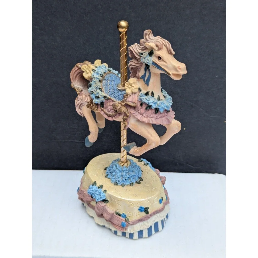 Heritage House Melodies County Fair Collection Carousel Horse 